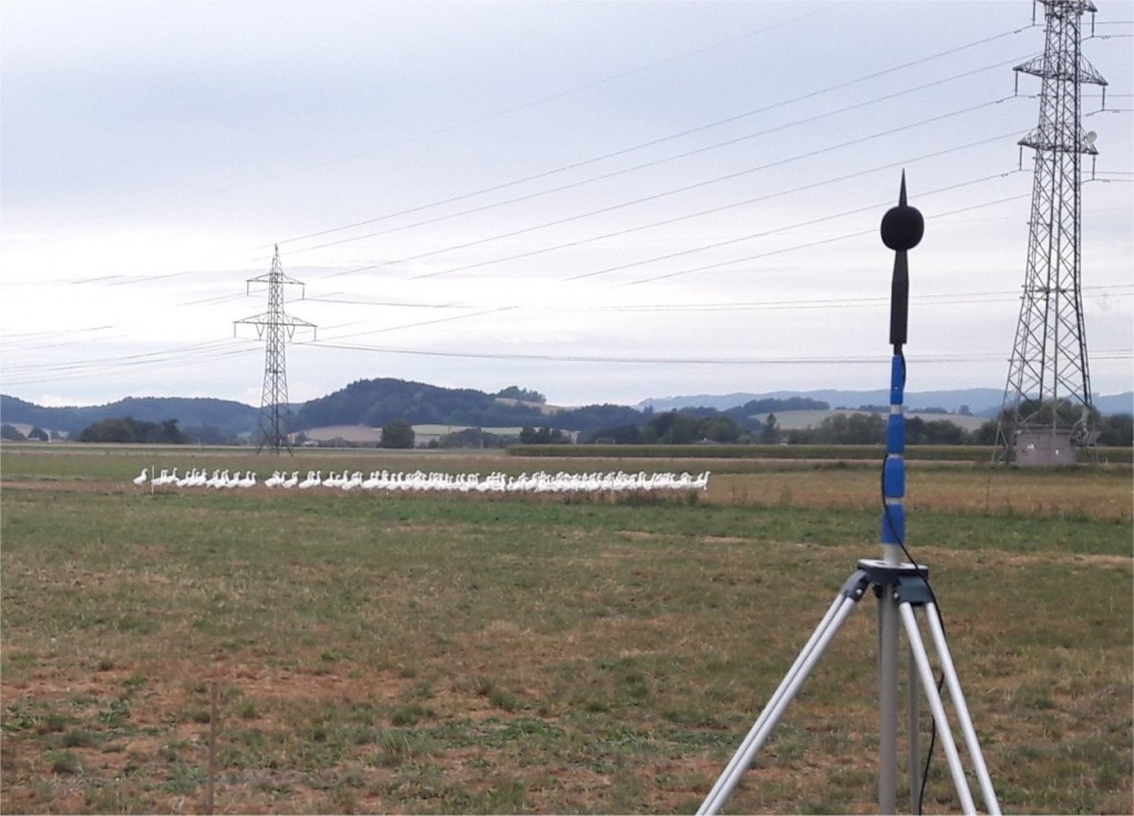 Messtation im Freien